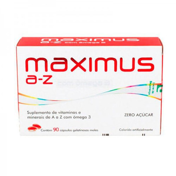 Encontraproduto.com.br - Suplemento Vitamínico Maximus A-Z com 90 cápsulas