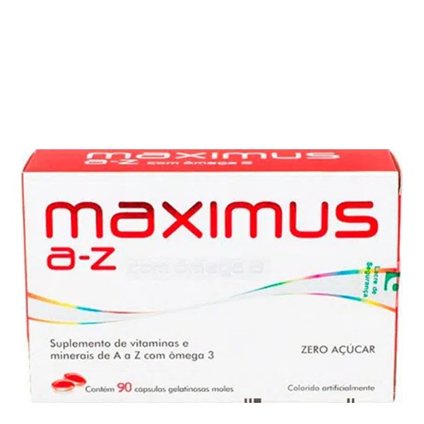 Encontraproduto.com.br - Suplemento Vitamínico Maximus A-Z com 90 cápsulas