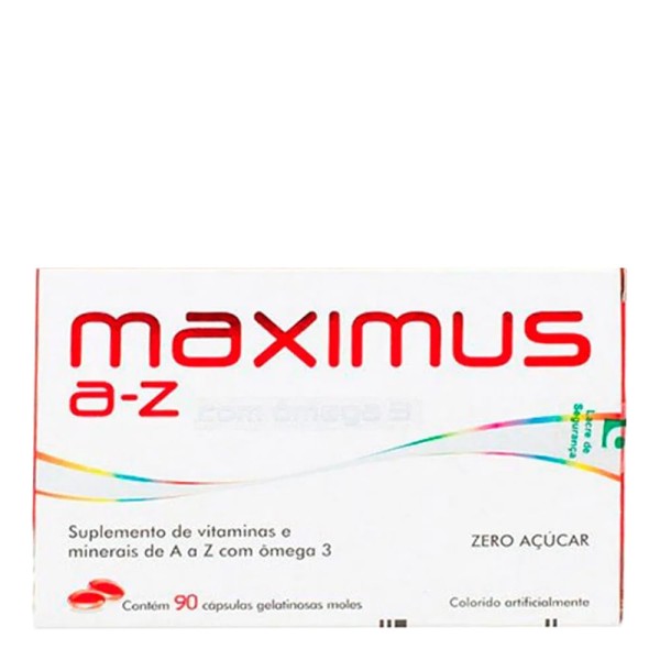 Encontraproduto.com.br - Suplemento Vitamínico Maximus A-Z com 90 cápsulas