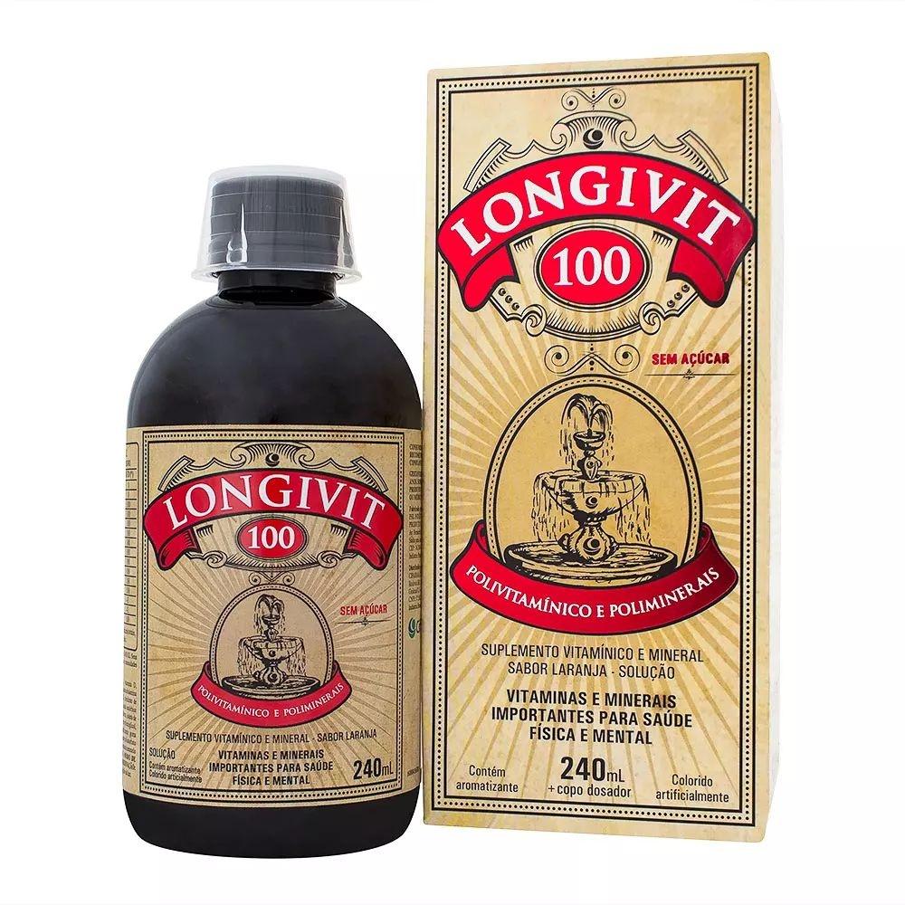 Encontraproduto.com.br - Solução Longivit Polivitamínico e Poliminerais Com 240ml