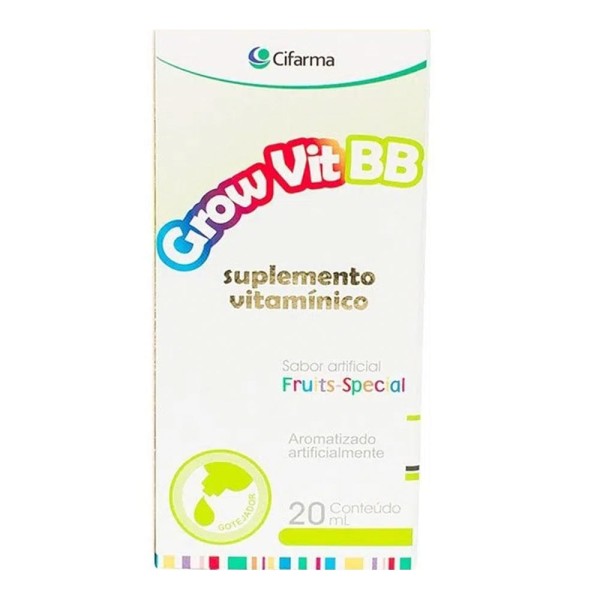 Encontraproduto.com.br - Grow Vit Bb Gotas 20 Ml