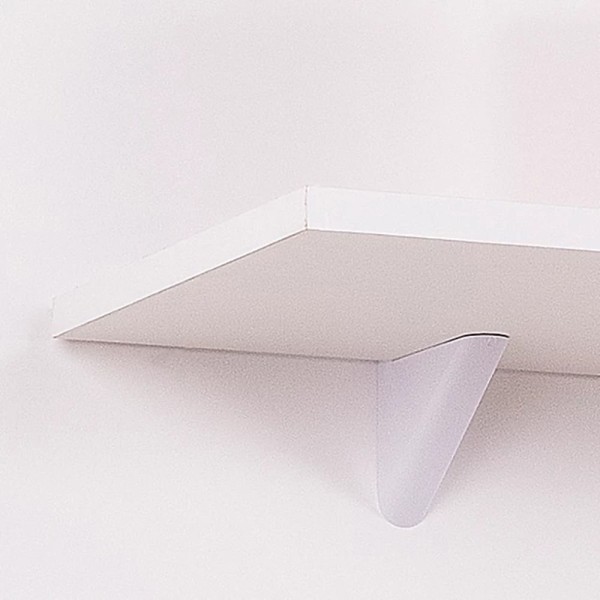 Encontraproduto.com.br - Prateleira Pratefix Classic com Suporte Vip 25x90 CM Branco
