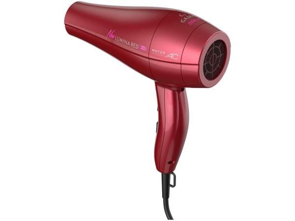 Encontraproduto.com.br - Secador de Cabelo Gama Italy New Lumina 3D Red 2200W 110V