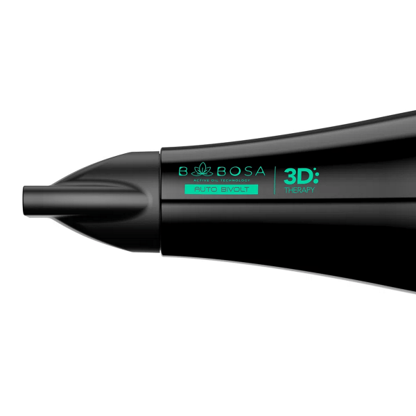 Encontraproduto.com.br - Secador de Cabelo GAMA Babosa 3D Preto/Verde Bivolt