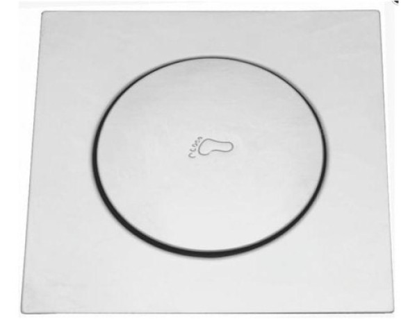 Encontraproduto.com.br - Grelha Click Para Ralo De Banheiro 15x15 - Pevilon