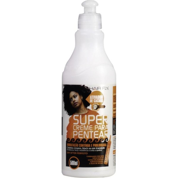 Super Creme para Pentear Ativador de Cachos 500ml Hair Fly