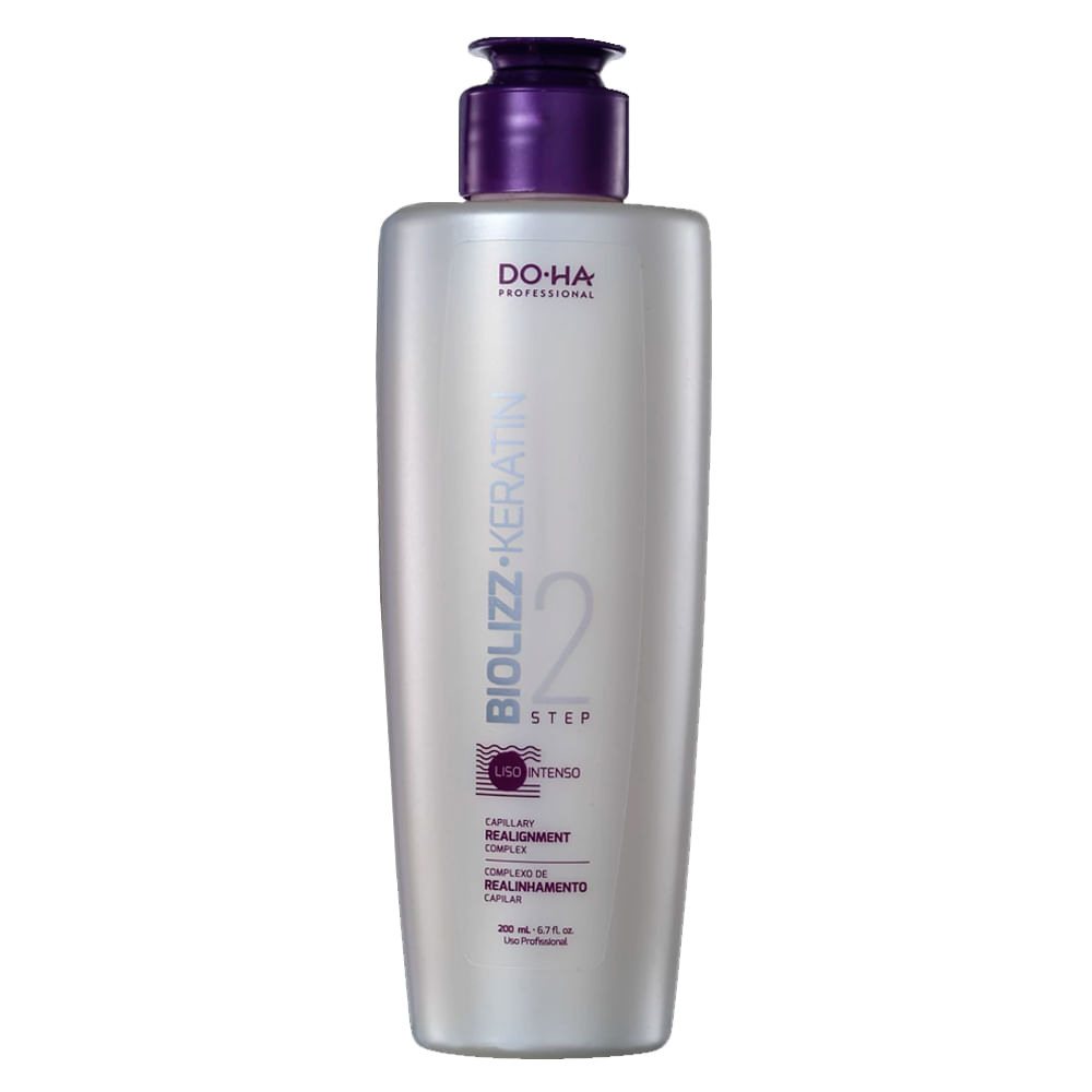 Encontraproduto.com.br - DO.HA Professional Biolizz Keratin Passo 02 - Escova Progressiva Semi Definitiva