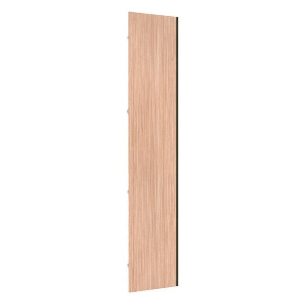 Porta Para Closet Individual 50cm Inox Cumaru