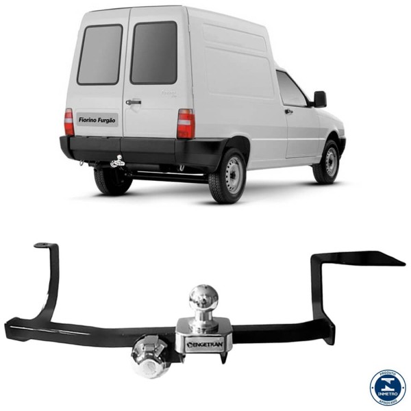 Encontraproduto.com.br - Engate Reboque Fiat Fiorino 2002 a 2011 620Kg Engetran Inmetro ENG-2123