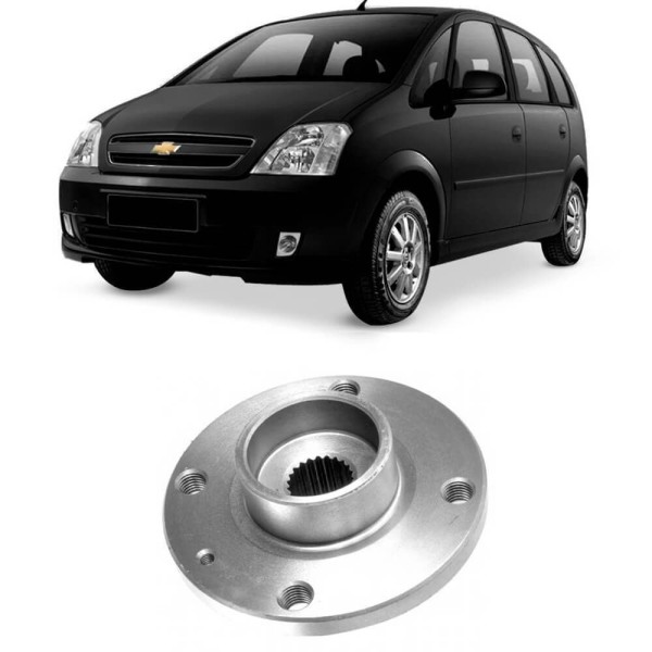 Encontraproduto.com.br - Cubo Roda Meriva 1.4 1.8 2003 a 2012 Dianteiro Sem Rolamento Hipper Freios