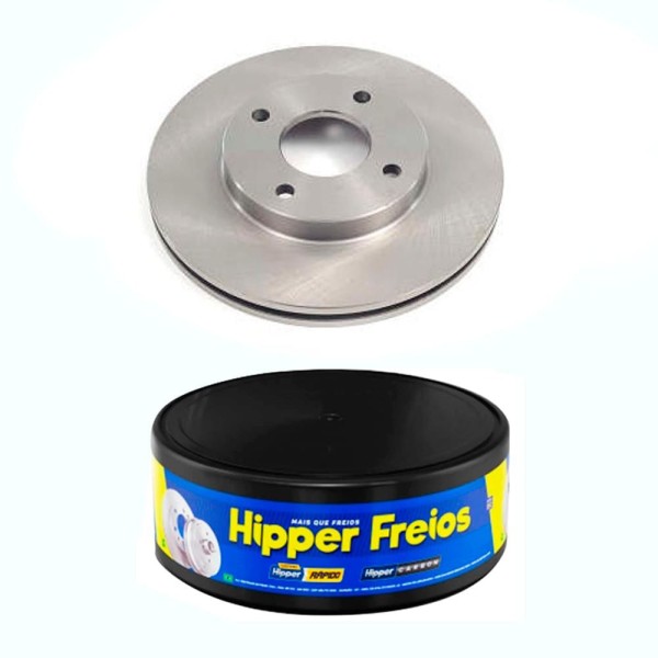 Disco Freio Dianteiro 5 Furos C30 2007 a 2012 Hipper HF18F