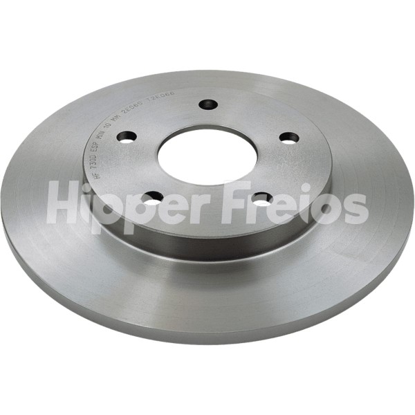 Encontraproduto.com.br - Hf730D - Disco Freio Tras Solid - Freemont 2.4 16V 11/Journey 2.7 09 Em Diante - Hipper Freios