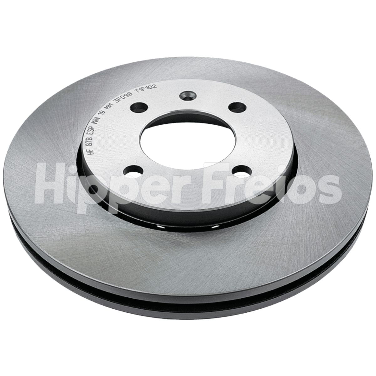 Encontraproduto.com.br - Disco Freio Diant 4 Furos Saveiro 2014 a 2020 Hipper HF87B