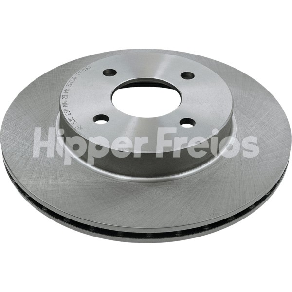 Encontraproduto.com.br - Hf53C - Disco Freio Dianteiro - S18 2010 / 2012 Face 2010 Em Diante - Hipper Freios