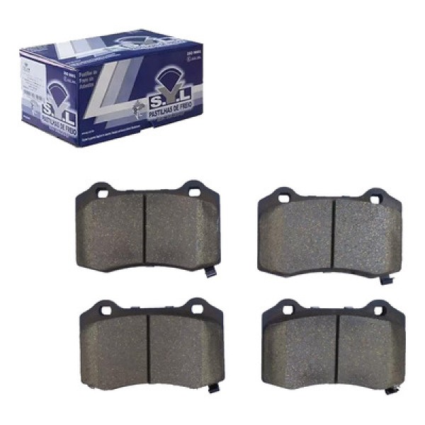 Encontraproduto.com.br - Pastilha de freio traseira Camaro SS 2010 a 2020 SYL S2102