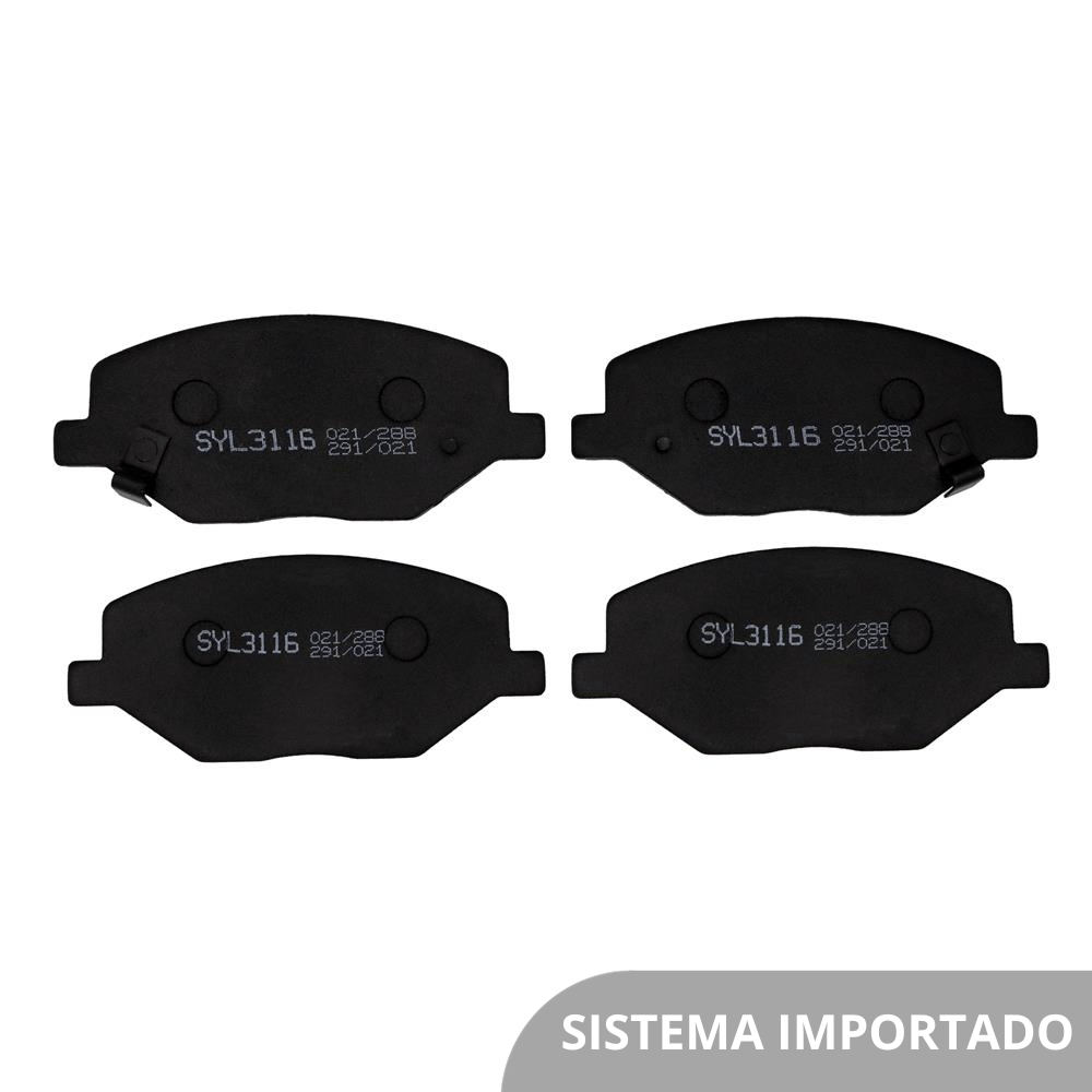 Encontraproduto.com.br - Pastilha de freio dianteira Cobalt Spin 2017 a 2021 SYL s3116