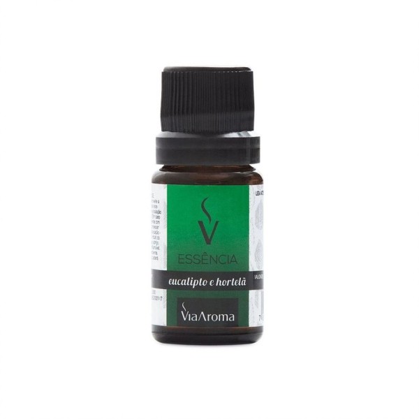 Encontraproduto.com.br - Essencia Via Aroma 10ml Classica Eucalipto E Hortela