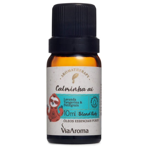 Encontraproduto.com.br - Blend de Óleos Essenciais para Crianças Kids Calminha Ai 10ml - Via Aroma