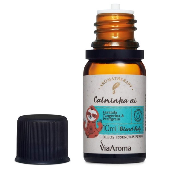 Encontraproduto.com.br - Blend de Óleos Essenciais para Crianças Kids Calminha Ai 10ml - Via Aroma