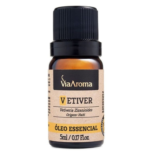 Encontraproduto.com.br - Óleo Essencial Vetiver 5ml - Via Aroma