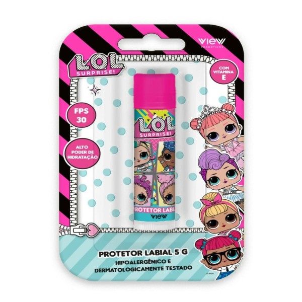 Encontraproduto.com.br - Protetor Labial Infantil View LOL Surprise FPS30 5g
