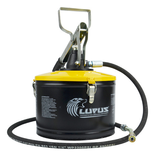 Bomba Manual para Graxa com Balde 4kg 7003 Lupus