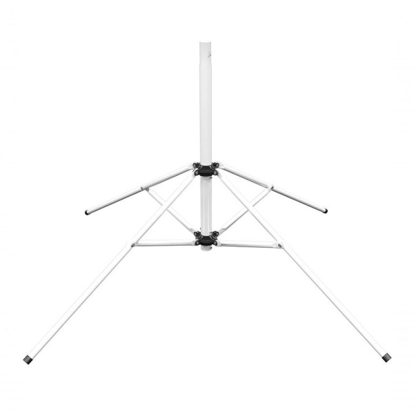 Encontraproduto.com.br - Varal De Chão Aço Carbono Retrátil Giratório Reforçado 7 Cordas Durável Varal Sul