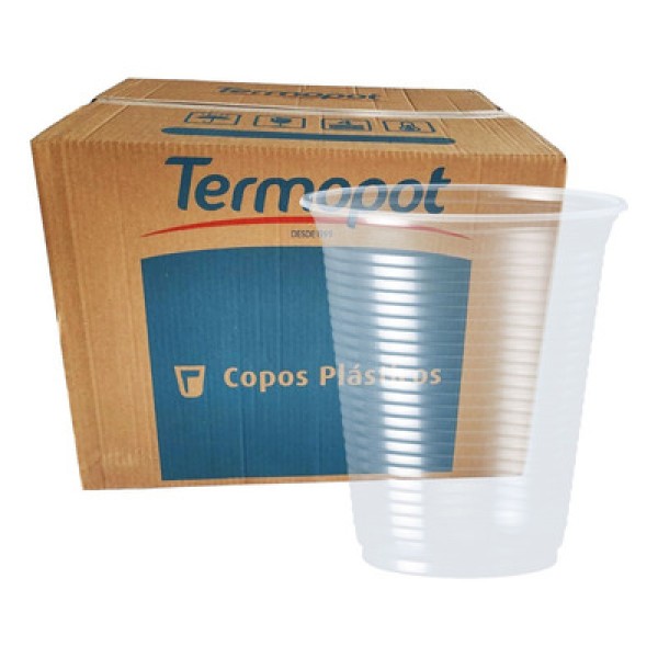Encontraproduto.com.br - Copo Descartavel Total Plastl 300ML Transparente C/100