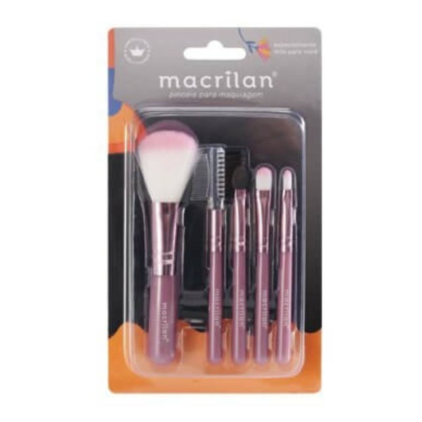 Encontraproduto.com.br - Kit Pincéis Kp5-18 para maquiagem