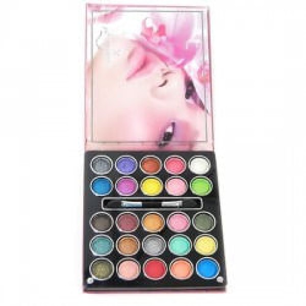 Encontraproduto.com.br - Kit de Sombras Jasmyne CR9049 com 25 cores