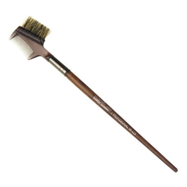 Encontraproduto.com.br - Pente e Escova Para Cílios e Sobrancelhas Linha Madeira Macrilan