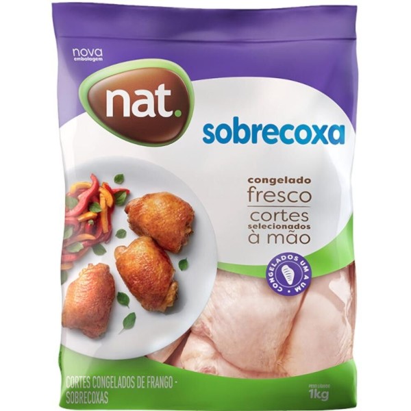 Encontraproduto.com.br - Sobrecoxa de Frango Congelada Nat 1kg