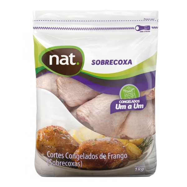 Encontraproduto.com.br - Sobrecoxa de Frango Congelada Nat 1kg