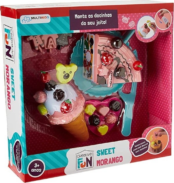 Creative Fun Sweet Morango Multikids Br1231