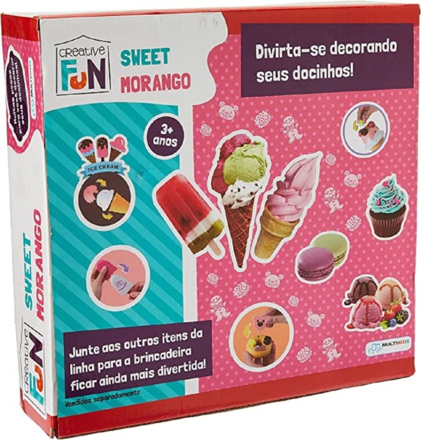 Encontraproduto.com.br - Creative Fun Sweet Morango Multikids Br1231