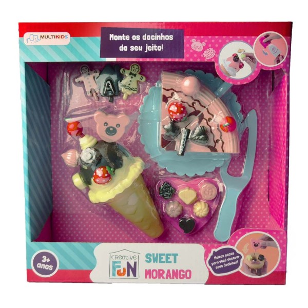 Encontraproduto.com.br - Creative Fun Sweet Morango Multikids Br1231
