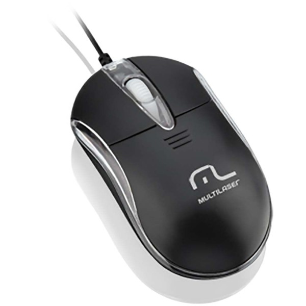 Encontraproduto.com.br - Mouse Multilaser Classic Ii Usb Preto - MO169