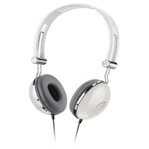 Encontraproduto.com.br - Fone De Ouvido Multilaser Headphone Vibe Design Retro P2 Branco - PH054