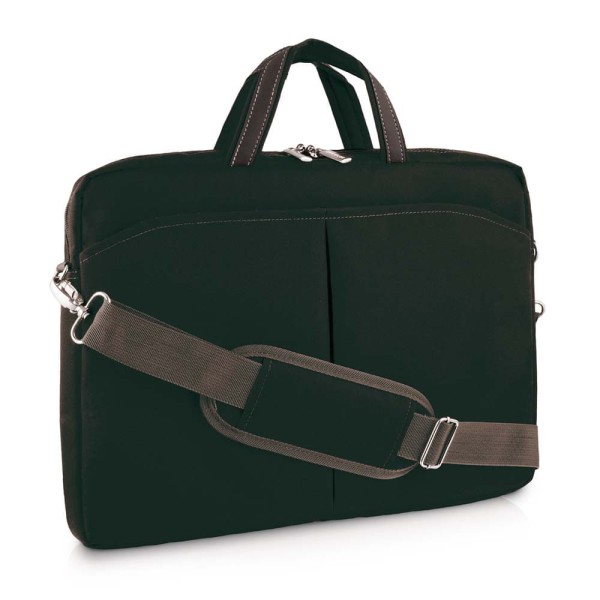Encontraproduto.com.br - Bolsa Feminina Multilaser Para Notebook All Day Até 15 Pol. Preta - BO172
