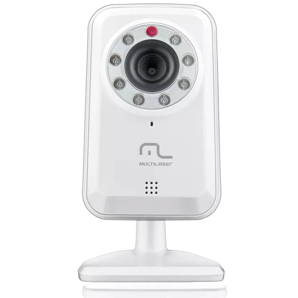 Encontraproduto.com.br - Câmera Ip Wireless Plug And Play Multilaser