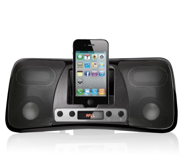 Encontraproduto.com.br - Caixa De Som Multilaser 20W Dock Station Usb Micro Sd Aux E Fm - SP162