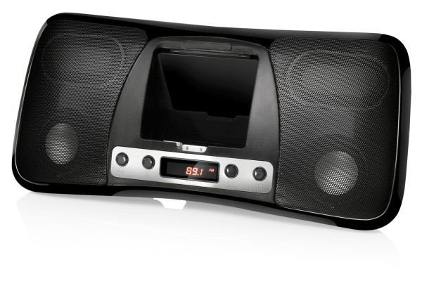 Encontraproduto.com.br - Caixa De Som Multilaser 20W Dock Station Usb Micro Sd Aux E Fm - SP162