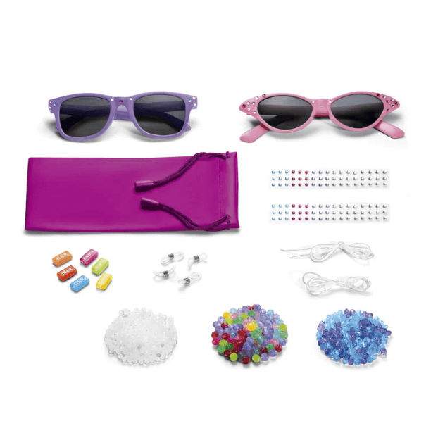Encontraproduto.com.br - Óculos de Sol My Style com Acessórios para Personalizar e Proteção UVA400 Indicado para +5 Anos Multikids - BR135