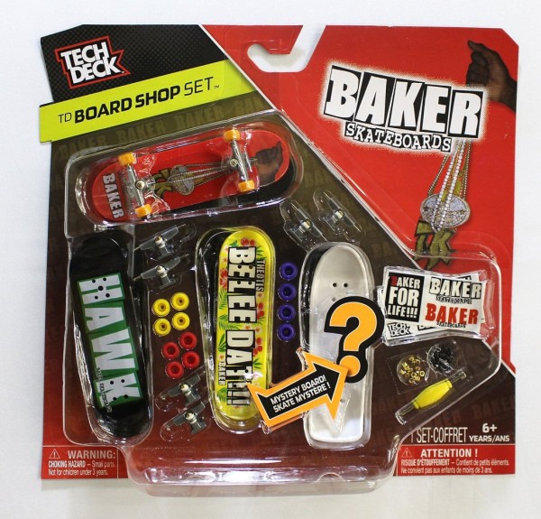 Encontraproduto.com.br - Skate de Dedo Tech Deck - Board Shop Set Multikids