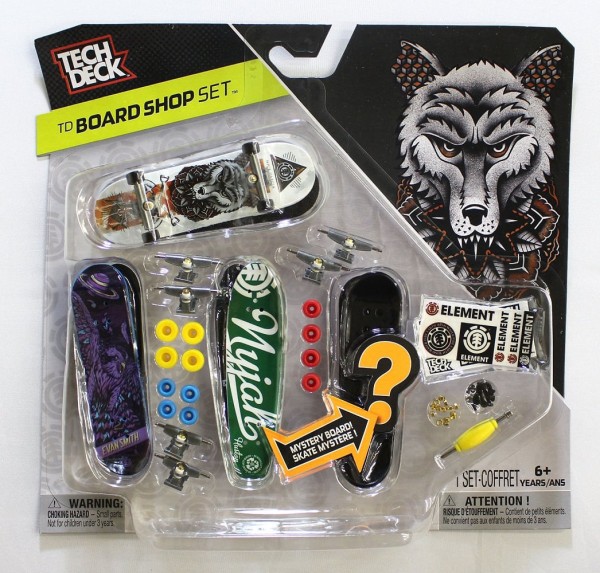 Encontraproduto.com.br - Skate de Dedo Tech Deck - Board Shop Set Multikids