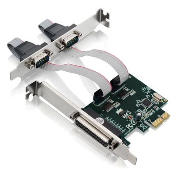 Encontraproduto.com.br - Placa PCI Express com 2 Portas Seriais + 1 Porta Paralela de 2 Mbp Multi - GA128