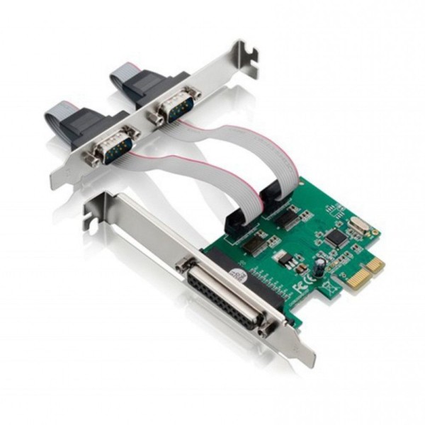 Encontraproduto.com.br - Placa PCI Express com 2 Portas Seriais + 1 Porta Paralela de 2 Mbp Multi - GA128