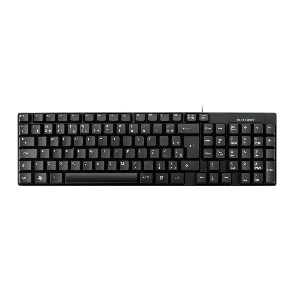 Encontraproduto.com.br - Teclado com Fio USB Resistente à Água TC193 – Multilaser