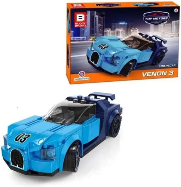 Carro Polibrinq Top Block Ref. 008 Unidade