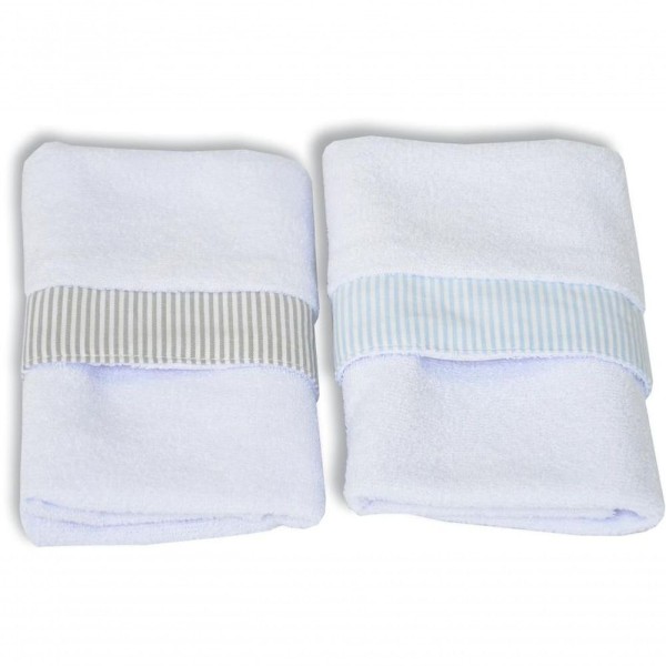 Encontraproduto.com.br - Pano De Boca Para Bebê Esponjinha Trator Azul